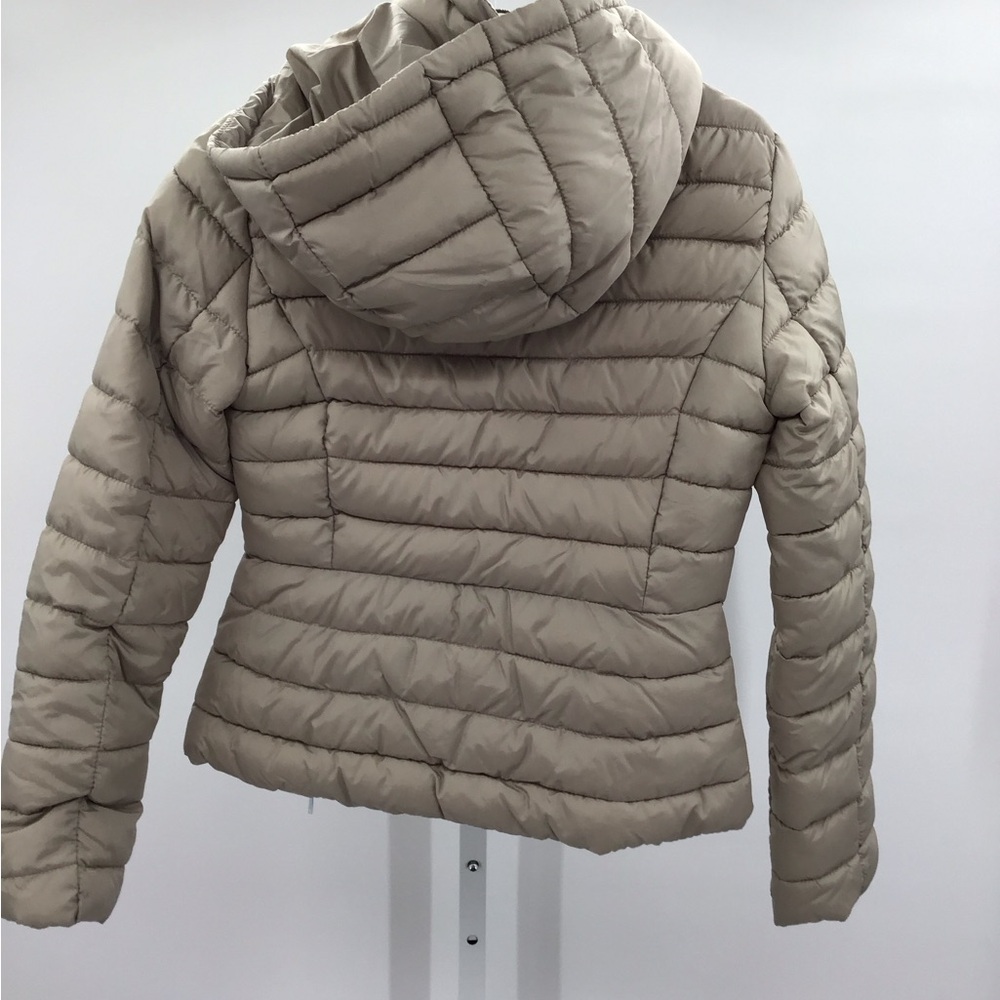 Zara Gray Puffer Jacket Size S - Picture 2 of 2
